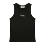 LOVE YOURZ "Woman Essentials" Ribbed Vest Black
