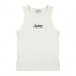 LOVE YOURZ "Essentials" Ribbed Vest White